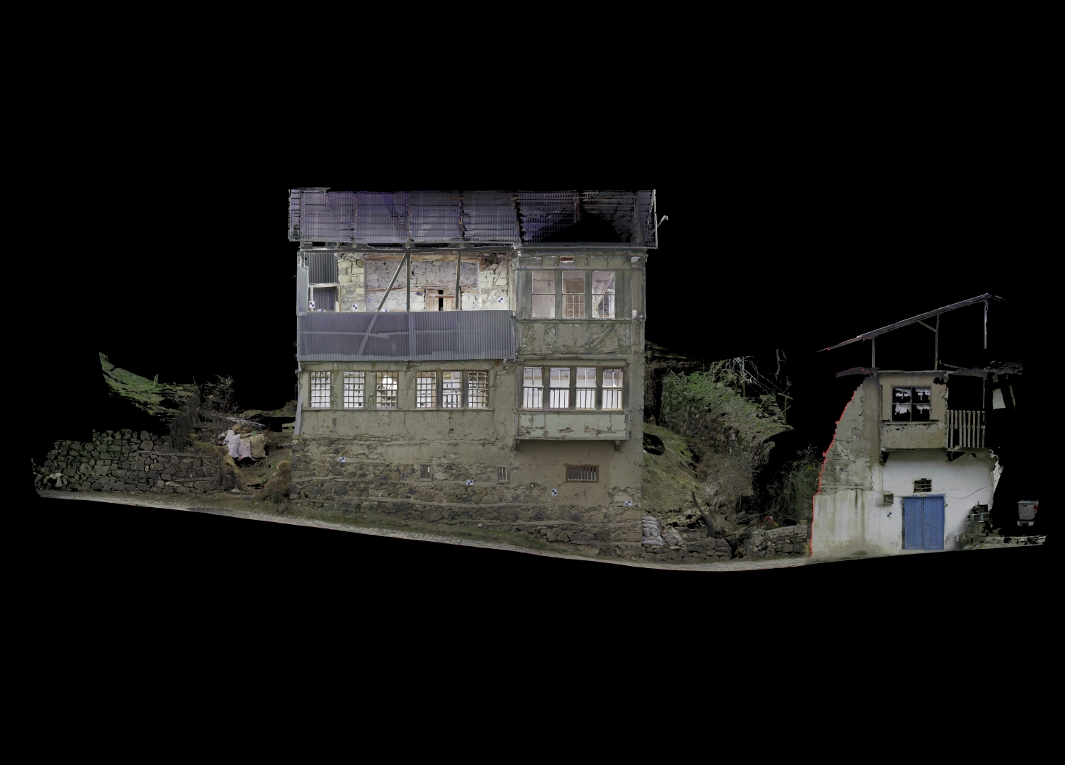 Malatya/Arapgir Deprem Bölgesi 2. Etap 3D Lazer Tarama & Rölöve Ölçmeleri