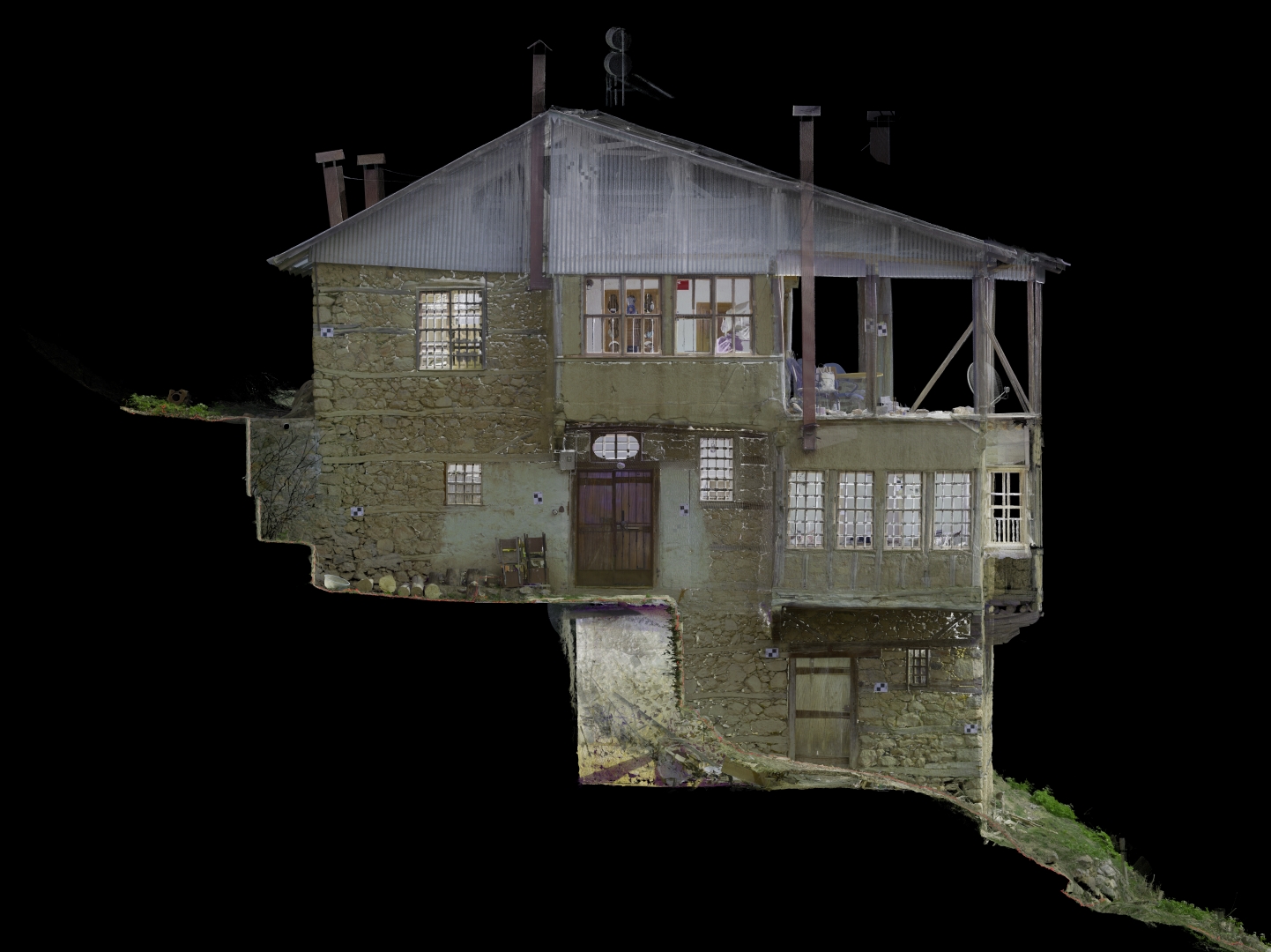 Malatya/Arapgir Deprem Bölgesi 2. Etap 3D Lazer Tarama & Rölöve Ölçmeleri