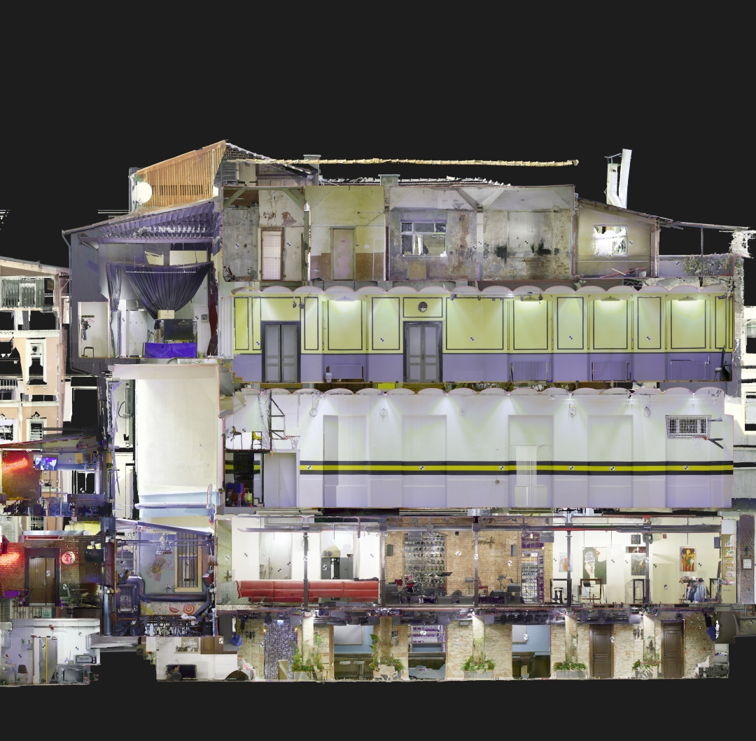 Fukaraperver Derneği & Beyoğlu Spor Kulübü Binası Lazer Tarama & Rölöve Ölçmeleri