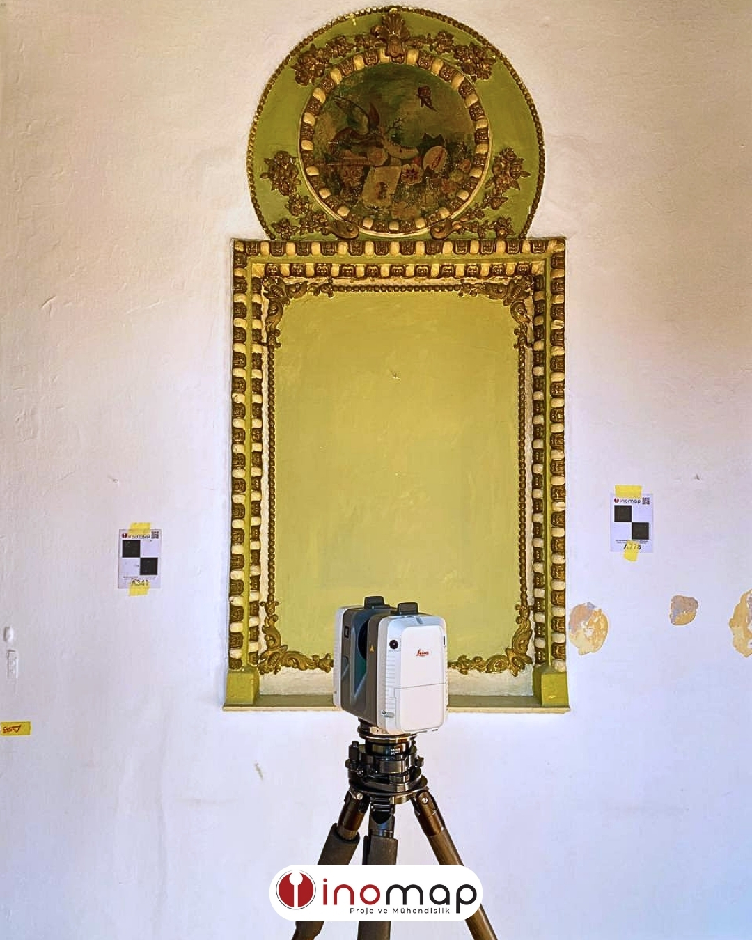 Marko Paşa Köşkü 3D Lazer Tarama-Rölöve Ölçmesi