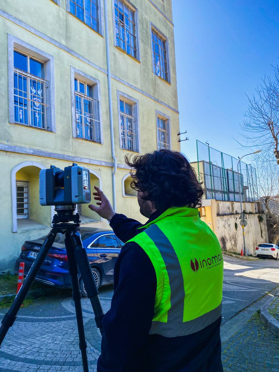 Marko Paşa Köşkü 3D Lazer Tarama-Rölöve Ölçmesi